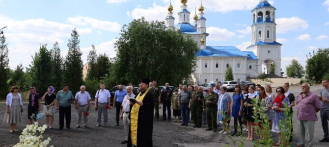 Молебном и Литией был отмечен «День ветеранов боевых действий в России» в Донском храме.